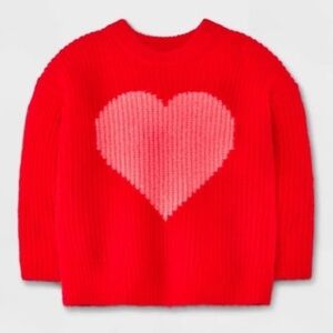 Cat & Jack Baby Heart Sweater – Cat & Jack™ Red